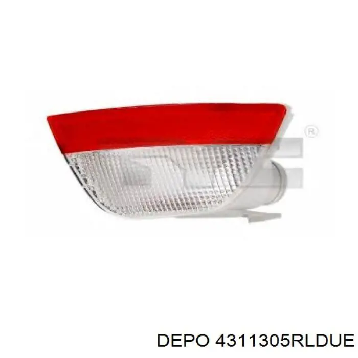 Lampa cofania prawa Depo/Loro/Abakus 4311305RLDUE cena, od 25,54 USD