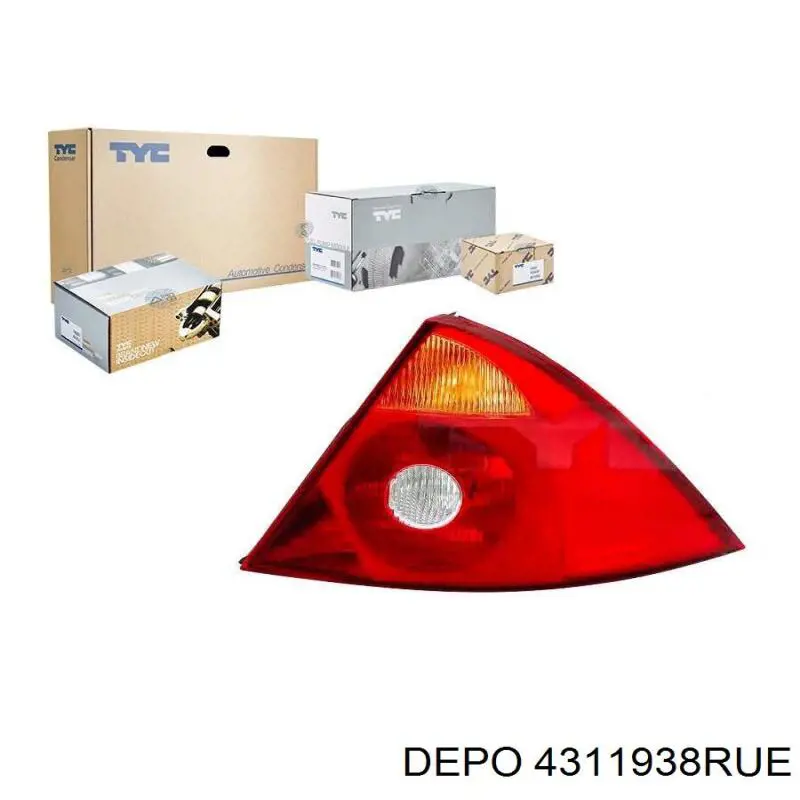 Do koszyka 1319873 Ford Lampa zespolona tylna prawa