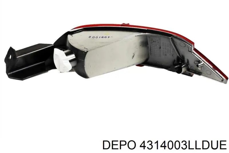 Przednia lampa przeciwmgielna tylna lewa Depo/Loro/Abakus 4314003LLDUE cena, od 23,09 USD