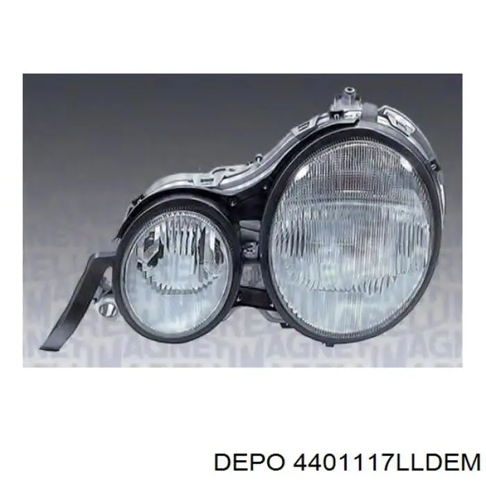 Do koszyka 4401117LLDEM Depo/Loro/Abakus Reflektor lewy