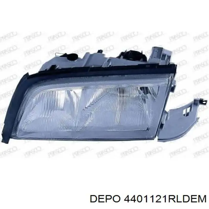 Do koszyka A2028203061 Mercedes Reflektor prawy