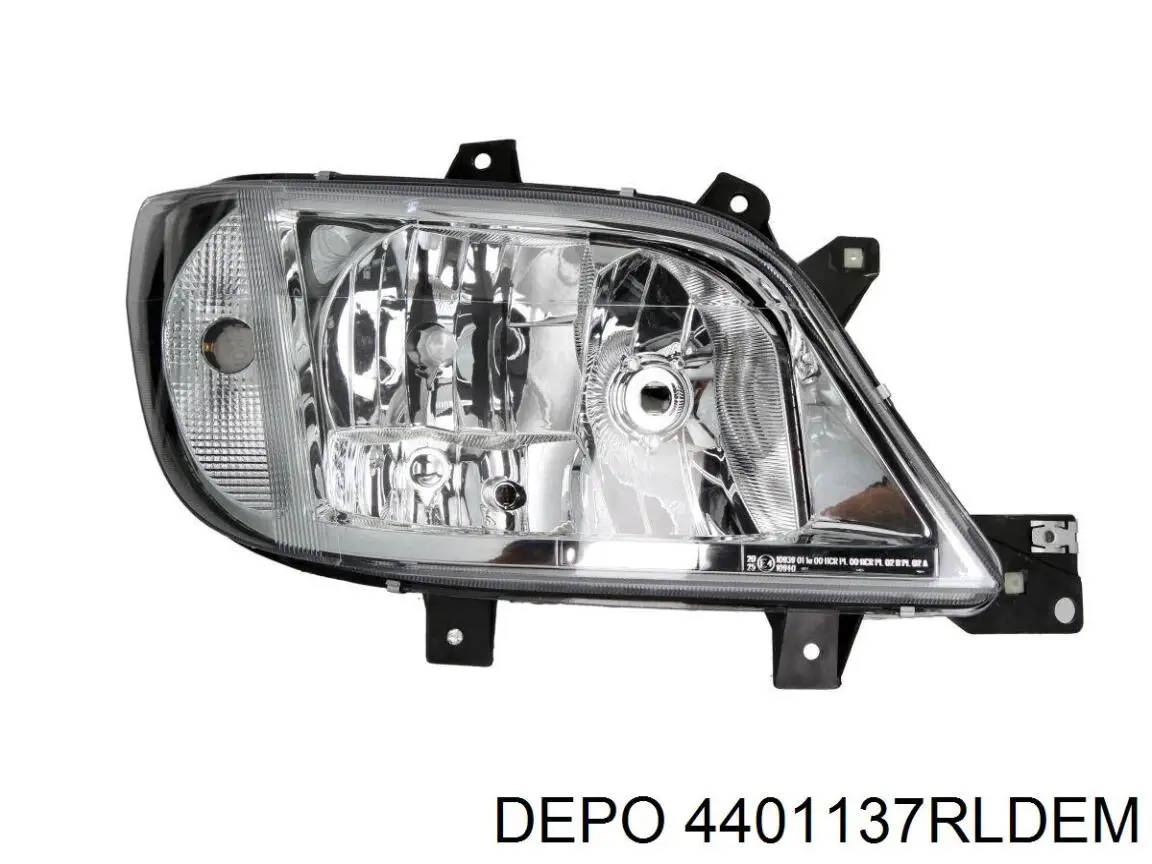 Do koszyka 4401137RLDEM Depo/Loro/Abakus Reflektor prawy