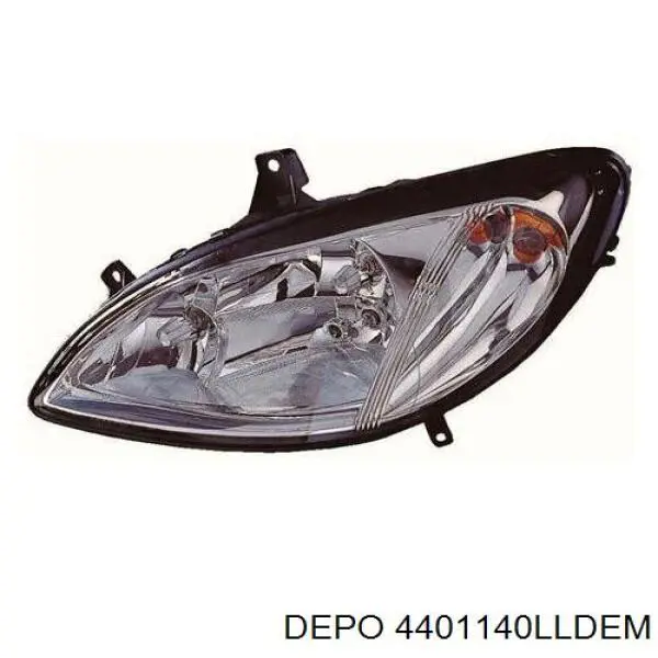 4401140LLDEM Depo/Loro/Abakus Reflektor lewy