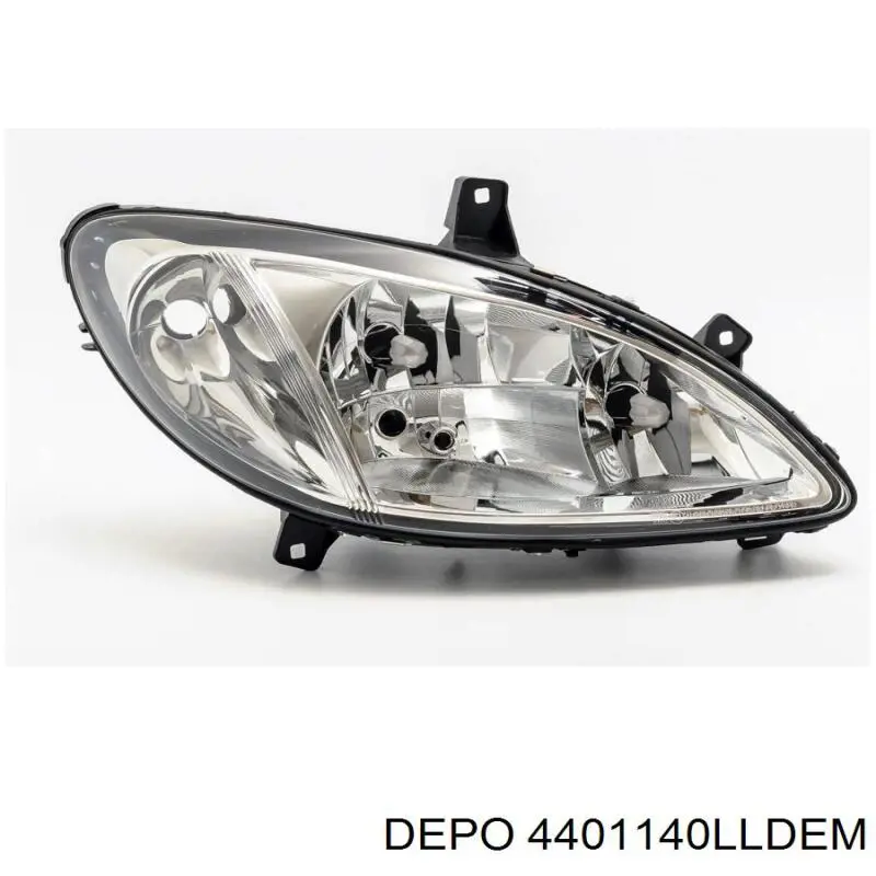 Do koszyka 4401140LLDEM Depo/Loro/Abakus Reflektor lewy