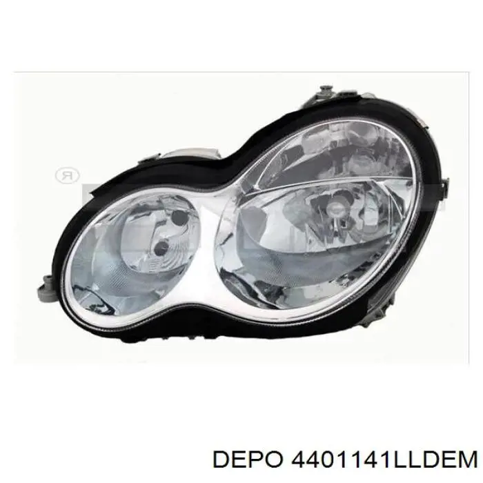 Reflektor lewy Depo/Loro/Abakus 4401141LLDEM cena, od 141,31 USD
