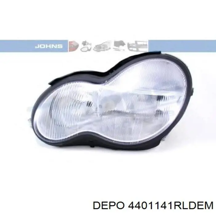 Do koszyka 4401141RLDEM Depo/Loro/Abakus Reflektor prawy