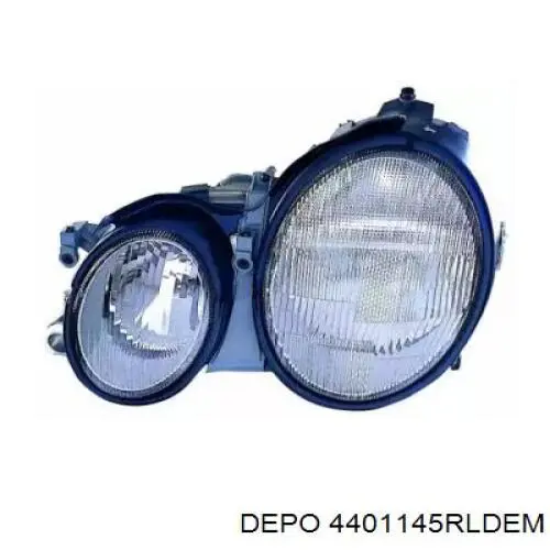 Do koszyka A2088200261 Mercedes Reflektor prawy