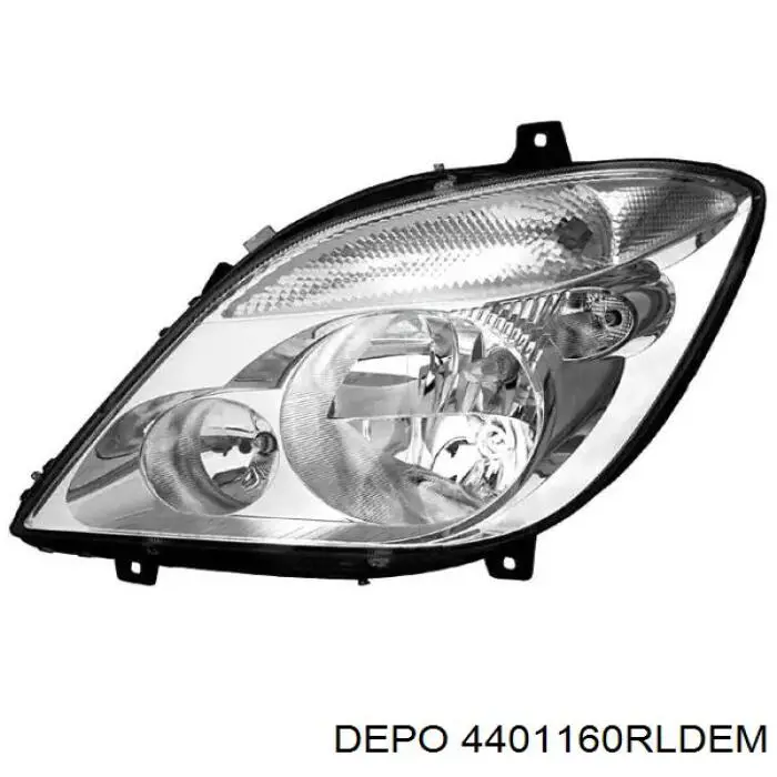 4401160RLDEM Depo/Loro Reflektor prawy