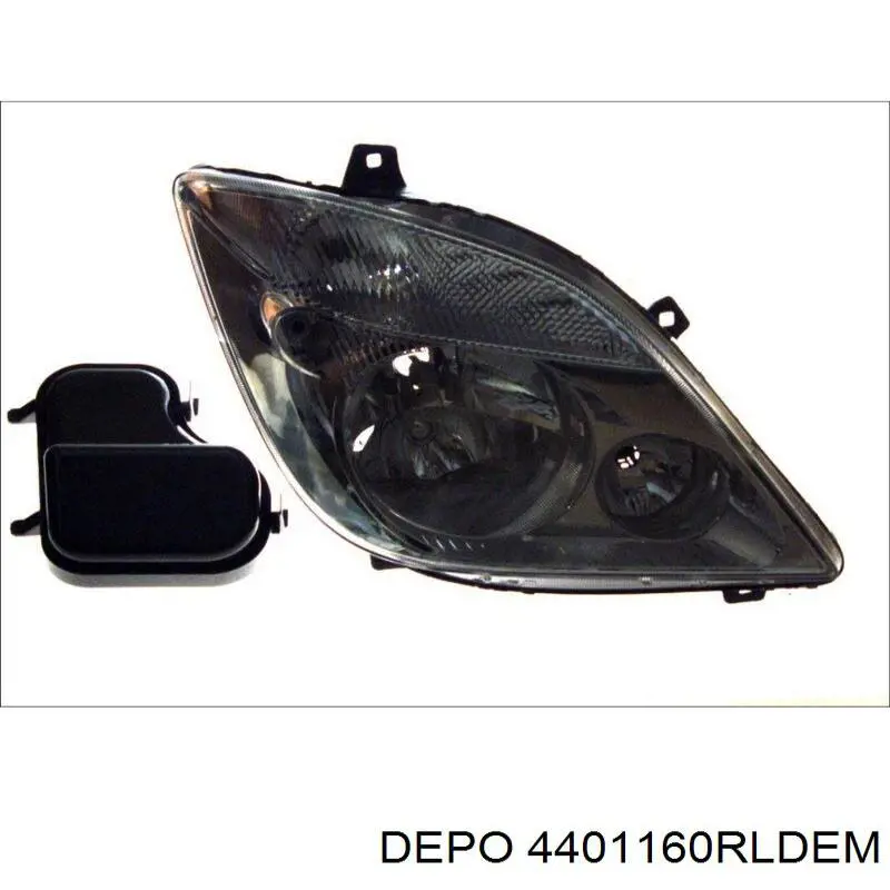 Reflektor prawy Depo/Loro 4401160RLDEM cena, od 169,49 USD