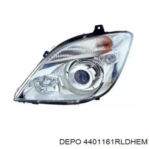 Reflektor prawy Depo/Loro 4401161RLDHEM cena, od 281,20 USD