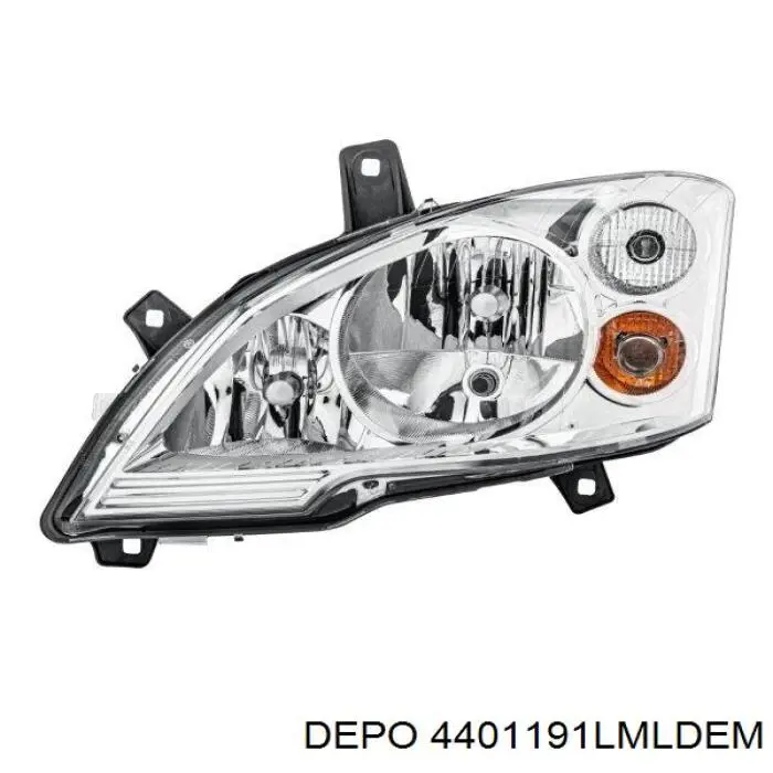 Reflektor lewy 6398201861 Mercedes