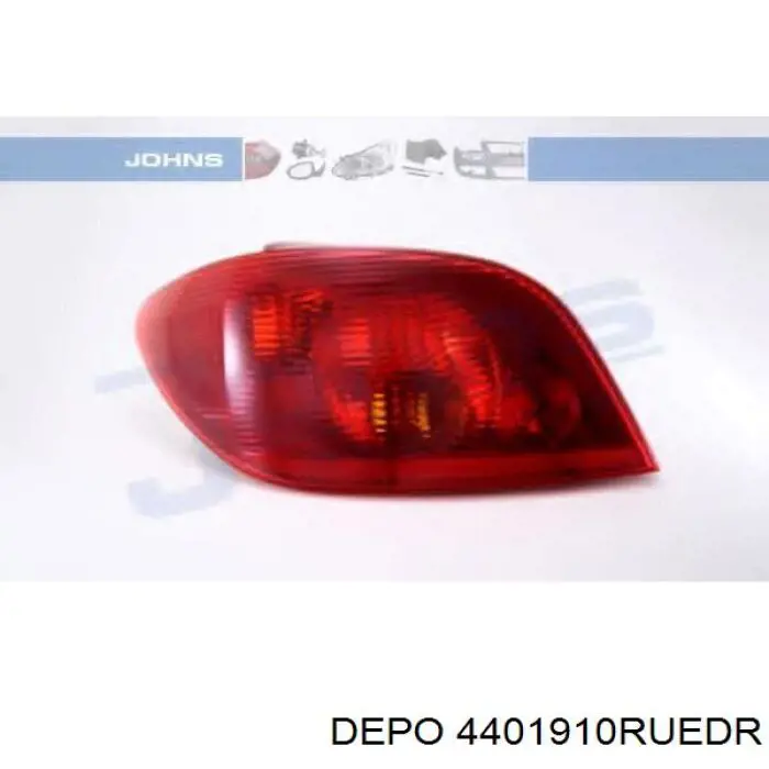 Do koszyka 4401910RUEDR Depo/Loro/Abakus Lampa zespolona tylna prawa