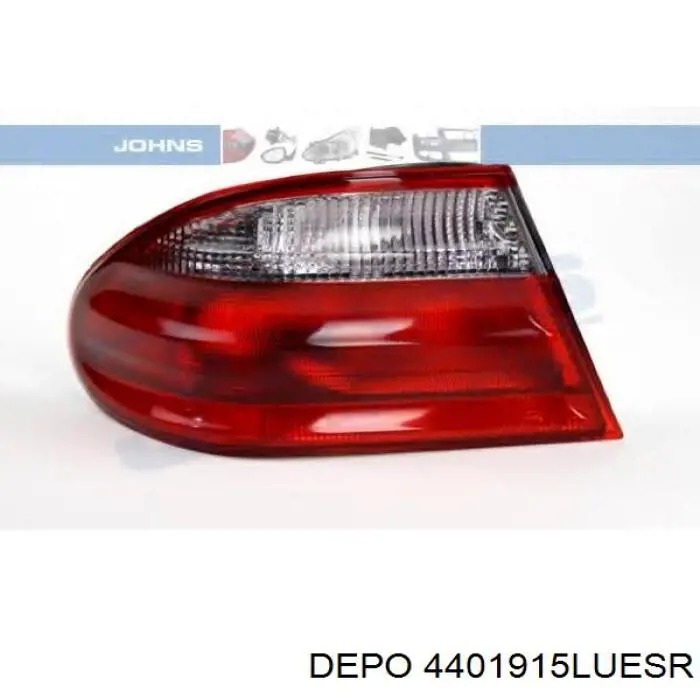 Do koszyka 4401915LUESR Depo/Loro/Abakus Lampa zespolona tylna lewa zewnętrzna