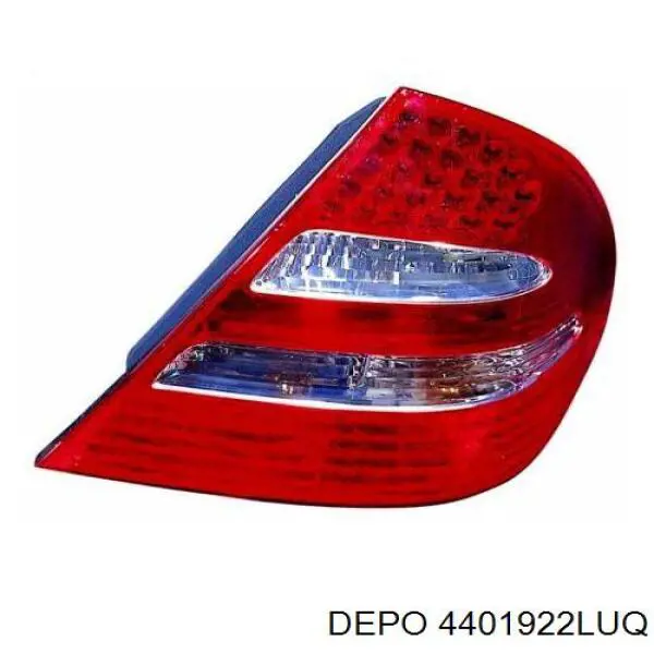 Lampa zespolona tylna lewa Mercedes A211820056464 cena, od 71,51 USD