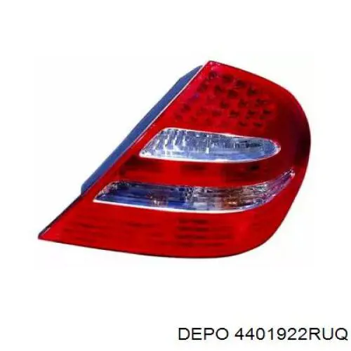 Do koszyka 211820066464 Mercedes Lampa zespolona tylna prawa