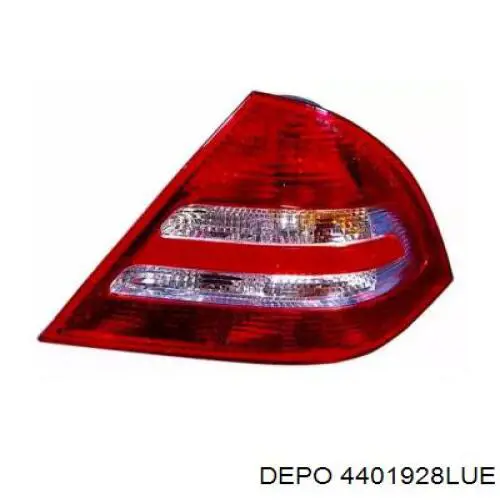 Lampa zespolona tylna lewa Mercedes A203820196464 cena, od 116,33 USD