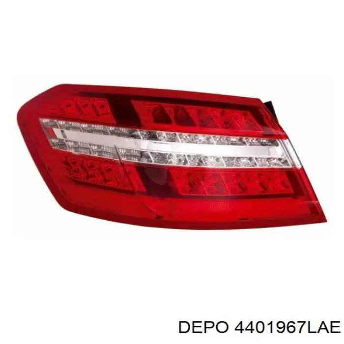 Do koszyka 212906055864 Mercedes Lampa zespolona tylna lewa zewnętrzna