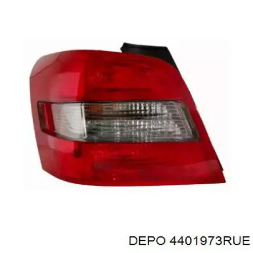 Lampa zespolona tylna prawa Mercedes GLK SUV (X204) (2008 - 2015) cena, od 163,37 USD