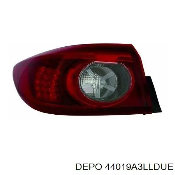 Lampa zespolona tylna lewa Mercedes 2058200164 cena, od 131,76 USD