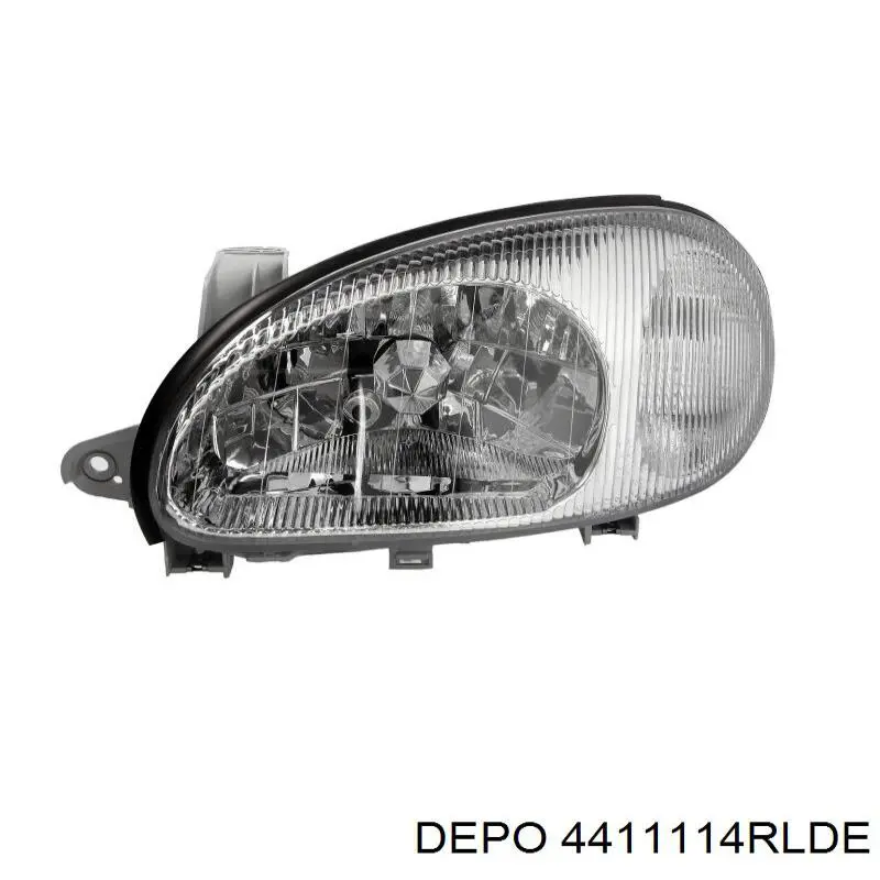 Reflektor prawy Depo/Loro/Abakus 4411114RLDE cena, od 57,89 USD