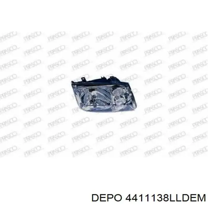 Reflektor lewy Depo/Loro/Abakus 4411138LLDEM cena, od 66,40 USD