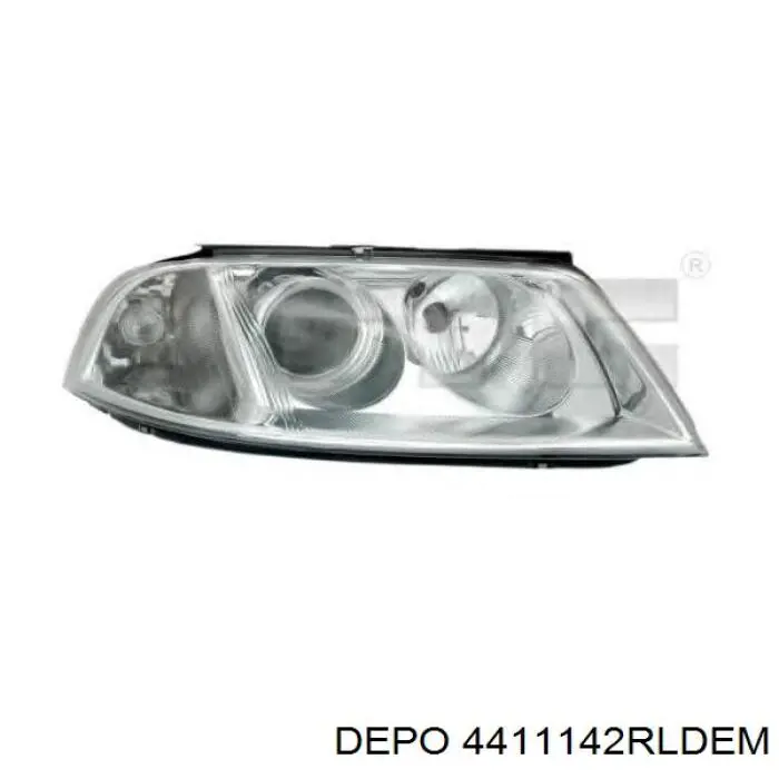 4411142RLDEM Depo/Loro/Abakus Reflektor prawy