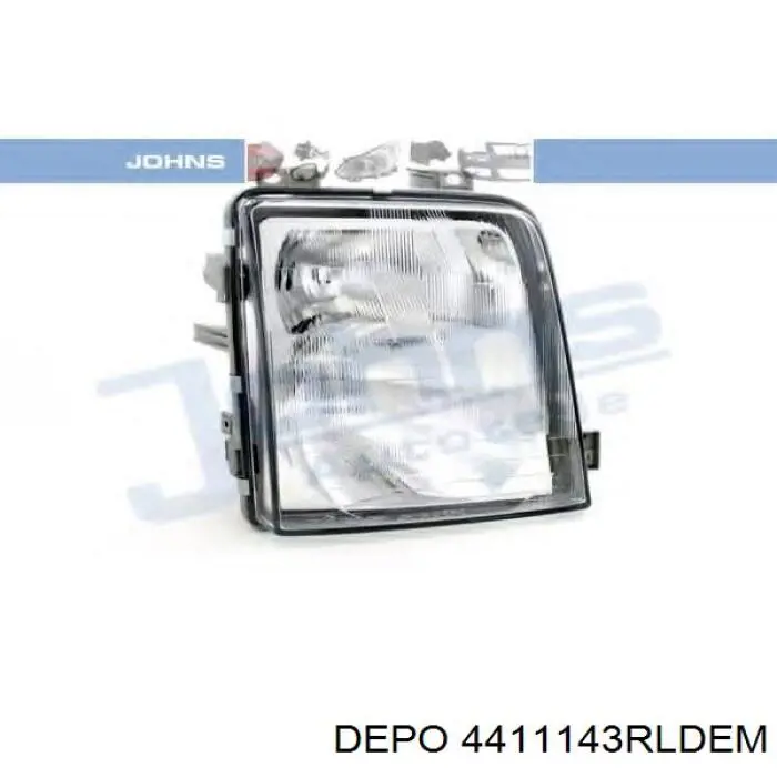 4411143RLDEM Depo/Loro/Abakus Reflektor prawy