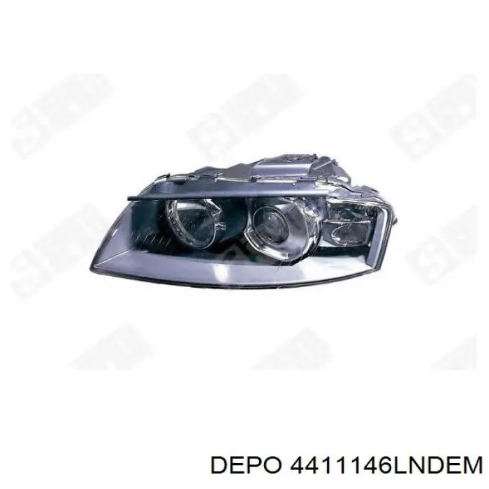 Reflektor lewy Depo/Loro/Abakus 4411146LNDEM cena, od 110,67 USD