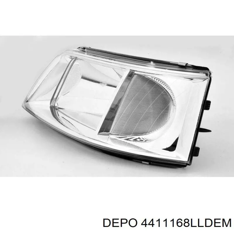 Do koszyka 4411168LLDEM Depo/Loro/Abakus Reflektor lewy