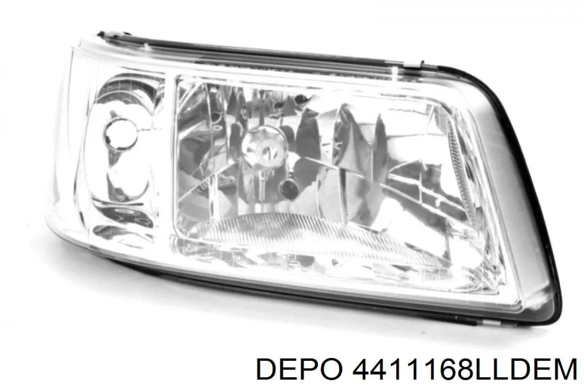 Reflektor lewy Depo/Loro/Abakus 4411168LLDEM cena, od 121,54 USD