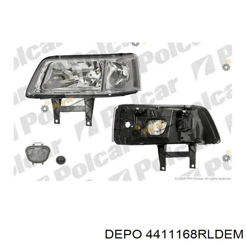 Do koszyka FP7405R2P FPS Reflektor prawy
