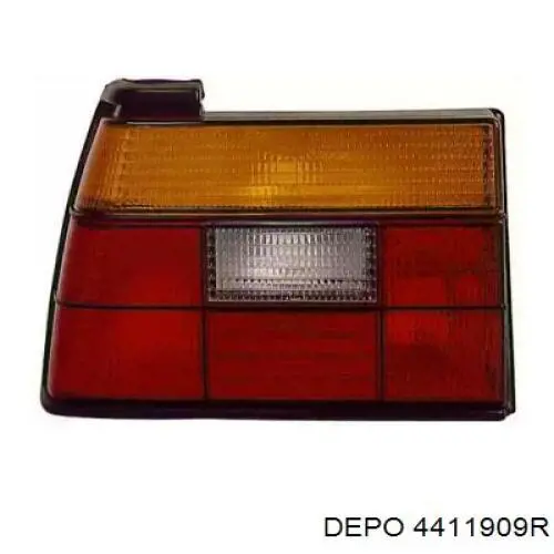 Lampa zespolona tylna prawa Volkswagen Jetta II sedana (19E, 1G2, 165, 167) (1983 - 1992) cena, od 30,15 USD