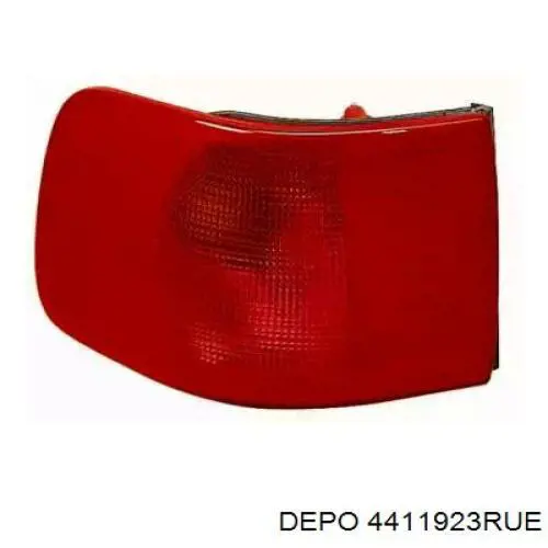 Lampa zespolona tylna prawa zewnętrzna Depo/Loro/Abakus 4411923RUE cena, od 51,12 USD