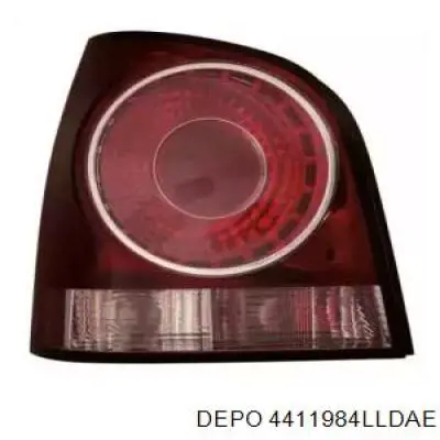 Lampa zespolona tylna lewa Depo/Loro/Abakus 4411984LLDAE cena, od 73,28 USD
