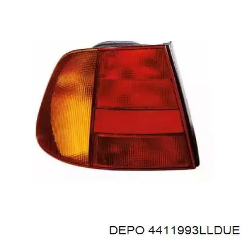 Do koszyka Lampa zespolona tylna lewa Volkswagen Polo III 6KV2