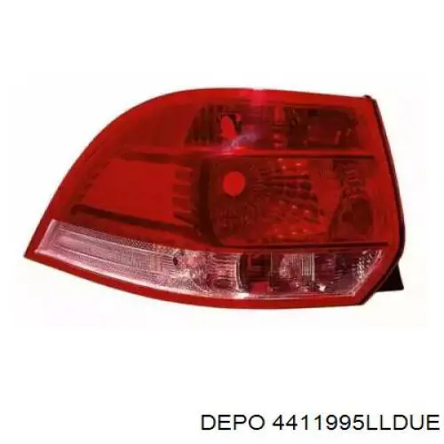 Lampa zespolona tylna lewa Abakus 4411995LLDUE cena, od 121,34 USD