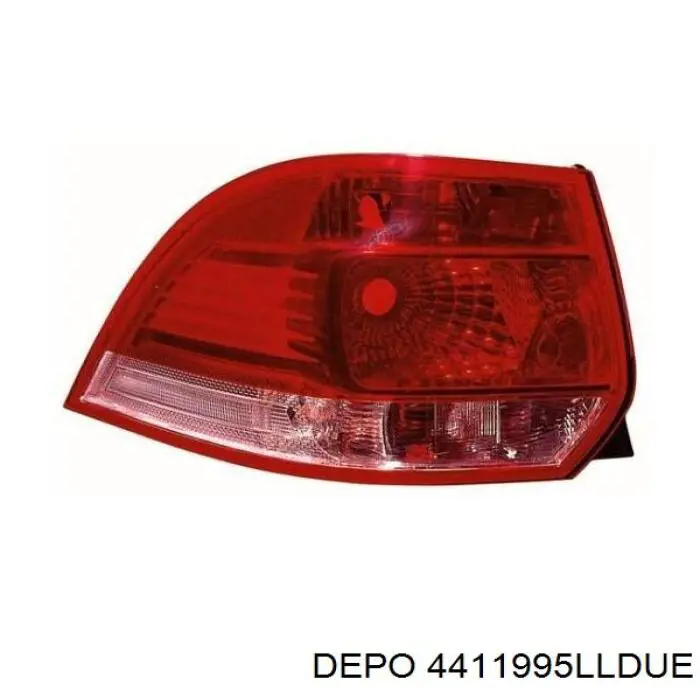 Do koszyka 4411995LLDUE Depo/Loro/Abakus Lampa zespolona tylna lewa