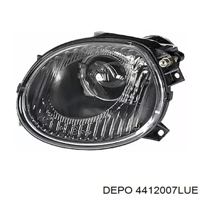 Lampa przeciwmgielna lewa Depo/Loro/Abakus 4412007LUE cena, od 50,77 USD