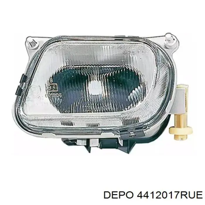 Lampa przeciwmgielna prawa 4412017RUE Depo/Loro/Abakus
