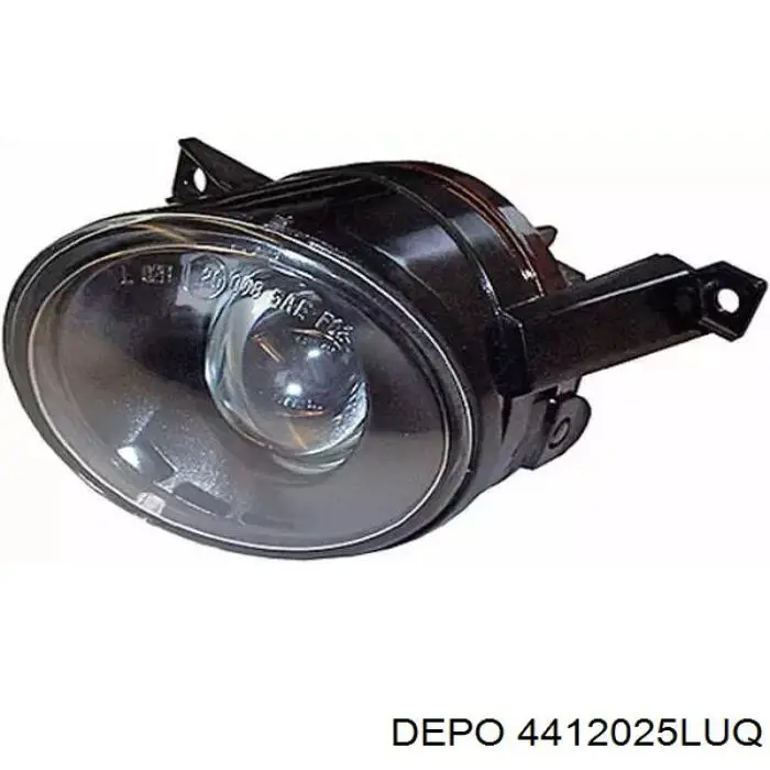 4412025LUQ Depo/Loro/Abakus Lampa przeciwmgielna lewa