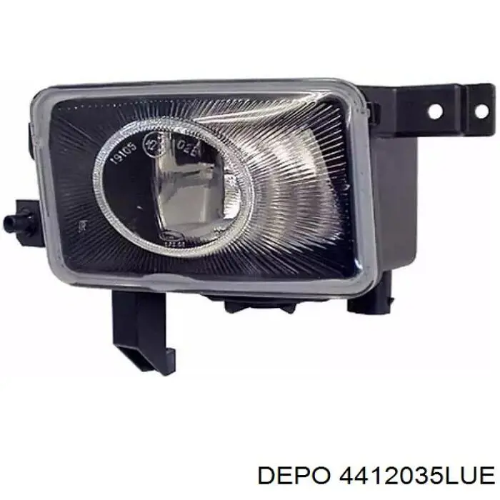 Lampa przeciwmgielna lewa 4412035LUE Depo/Loro/Abakus