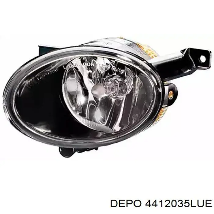 4412035LUE Depo/Loro/Abakus Lampa przeciwmgielna lewa