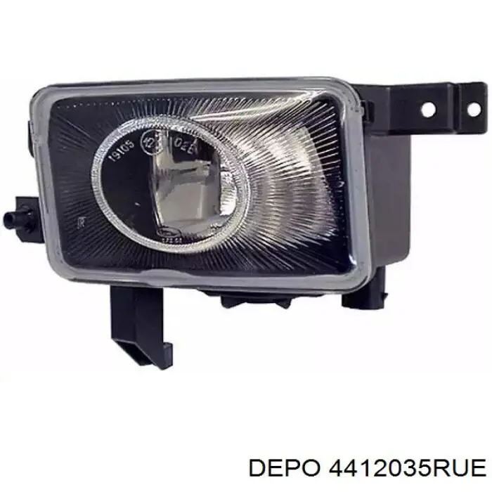 Lampa przeciwmgielna prawa Depo/Loro/Abakus 4412035RUE