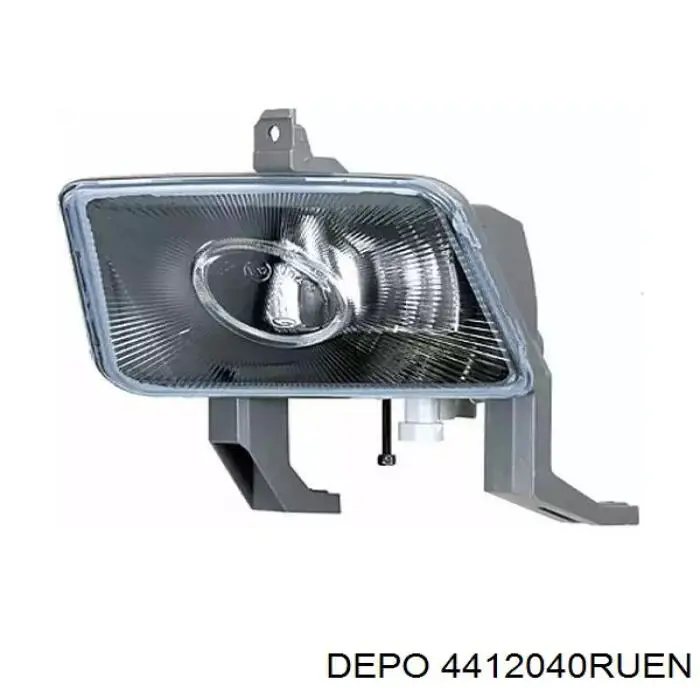 Lampa przeciwmgielna prawa Depo/Loro/Abakus 4412040RUEN cena, od 52,78 USD