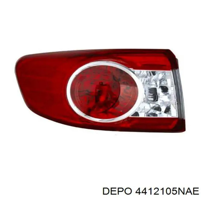 Lampa oświetlenia tylnej tablicy rejestracyjnej Depo/Loro/Abakus 4412105NAE cena, od 12,38 USD