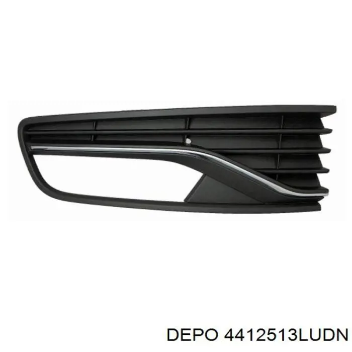Kratka zderzaka przedniego lewa VAG 6C0854661CRYP cena, od 23,13 USD