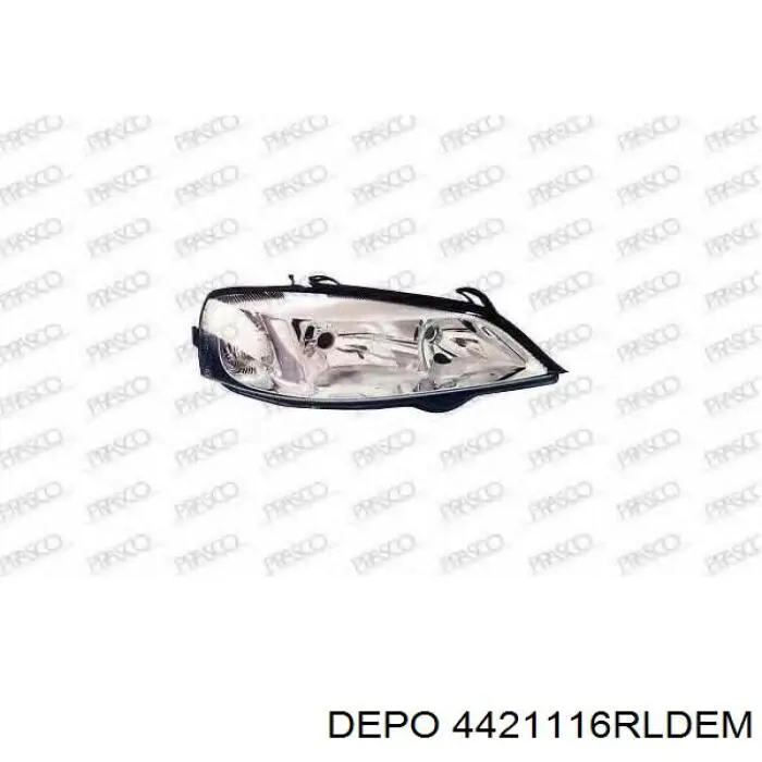 4421116RLDEM Depo/Loro Reflektor prawy