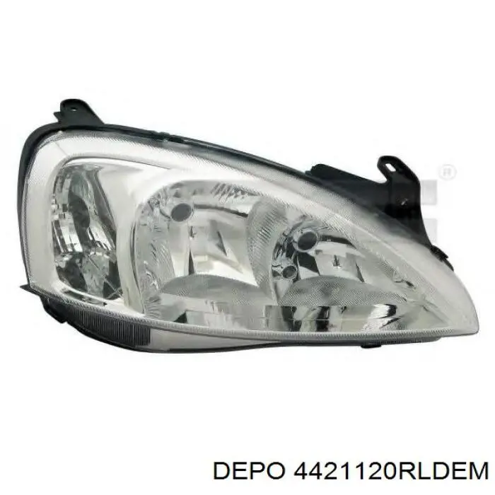Do koszyka Reflektor prawy Opel Corsa A S83