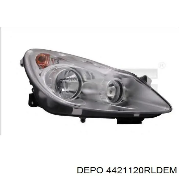Do koszyka Reflektor prawy Opel Corsa A S83