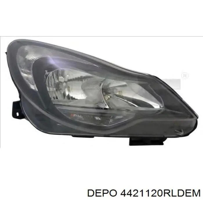  Reflektor prawy Opel Corsa 